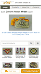Mobile Screenshot of custom-awardsmedals.com